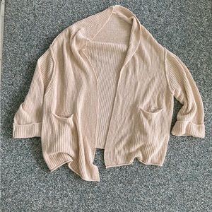 NWOT FREE PEOPLE oversized cardigan